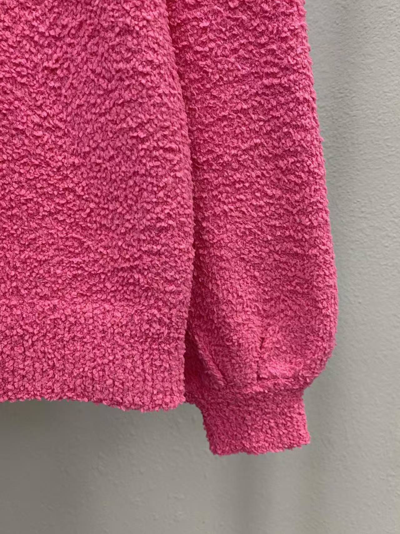 CC Jacquard logo round neck knitted sweater