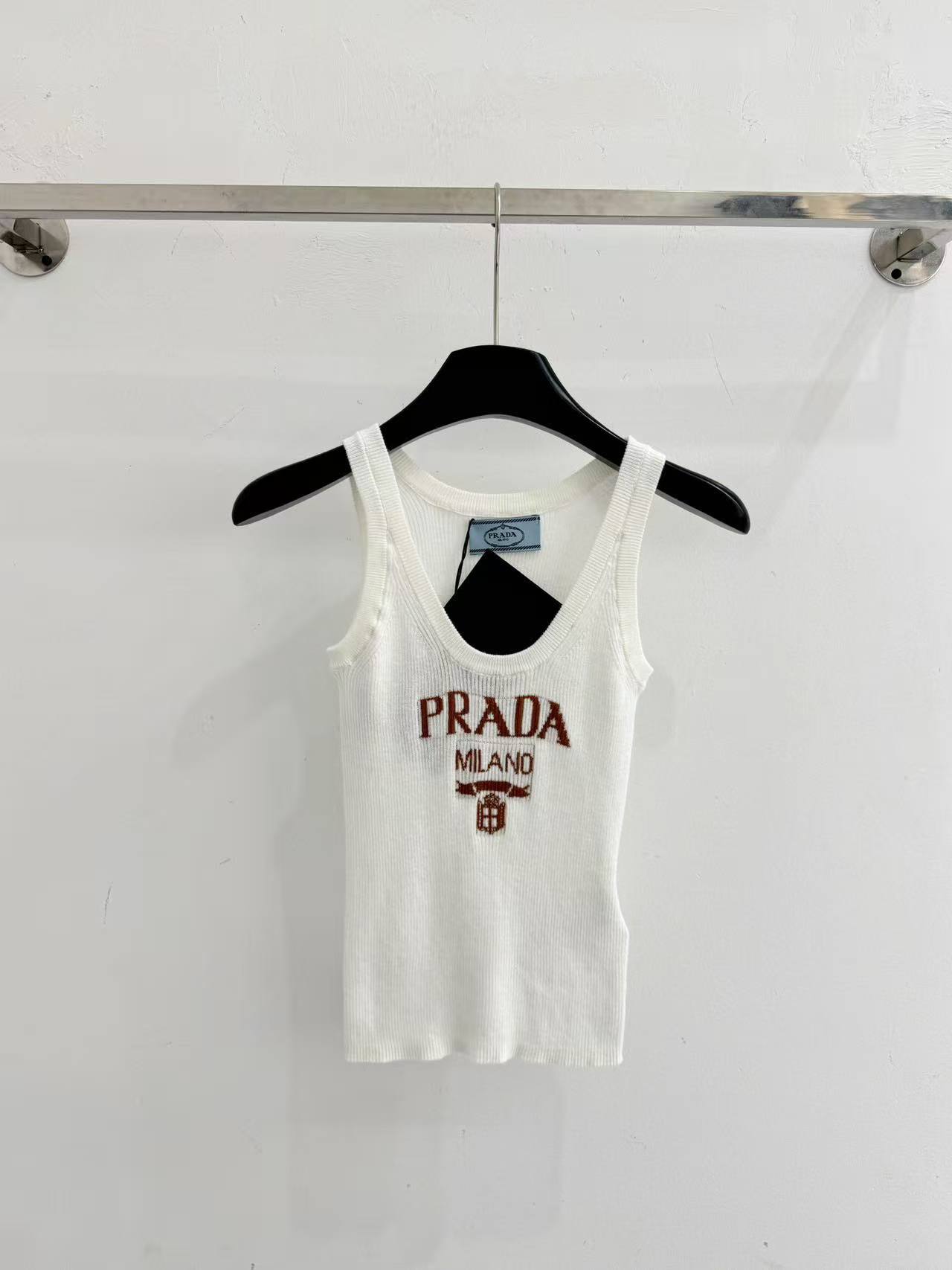 PRD Letter knitted vest
