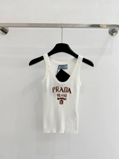PRD Letter knitted vest