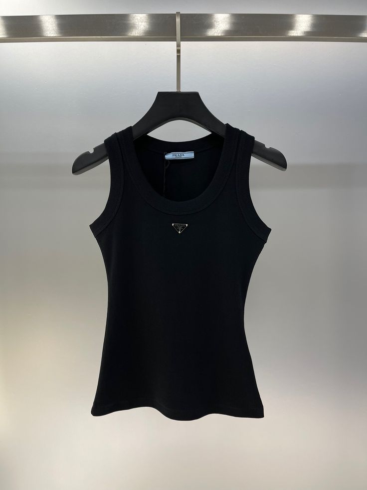 PR Triangle Logo Knit Tank Top