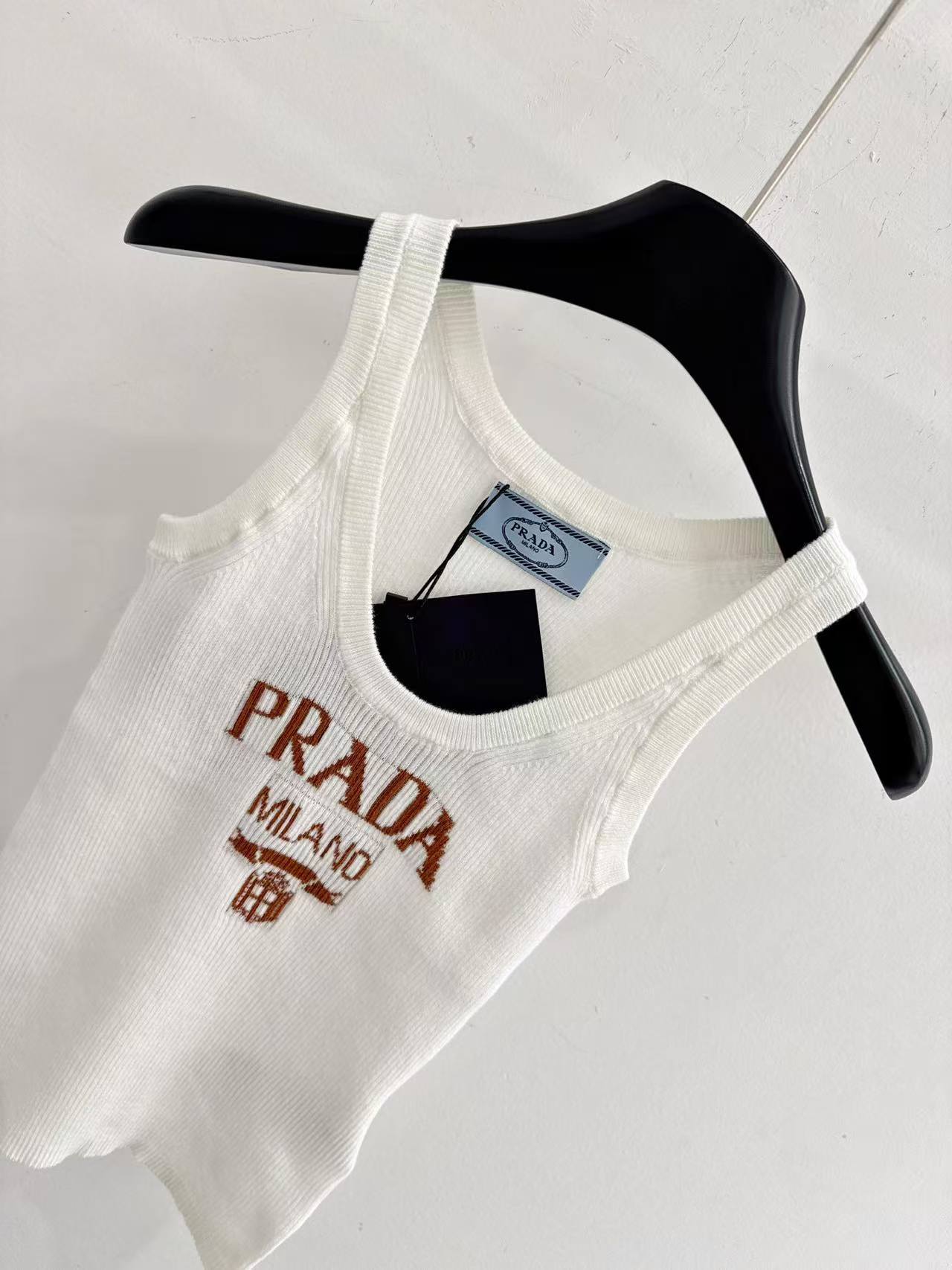 PRD Letter knitted vest