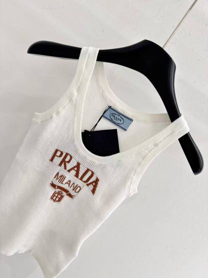 PRD Letter knitted vest