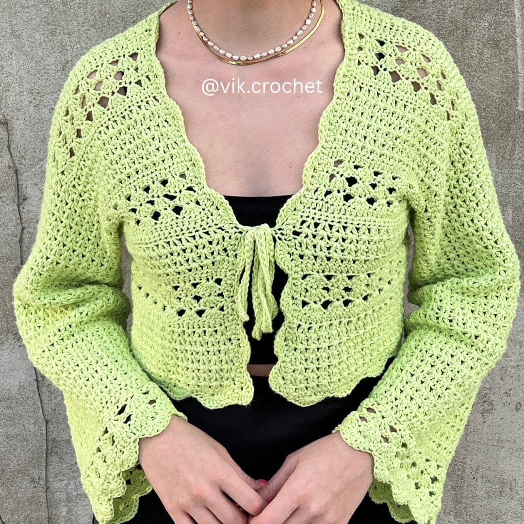 Alvria Cardigan Written Pattern