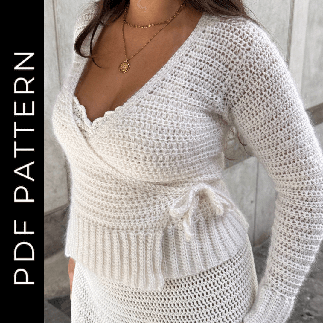 Lerisia Sweater crochet Pattern