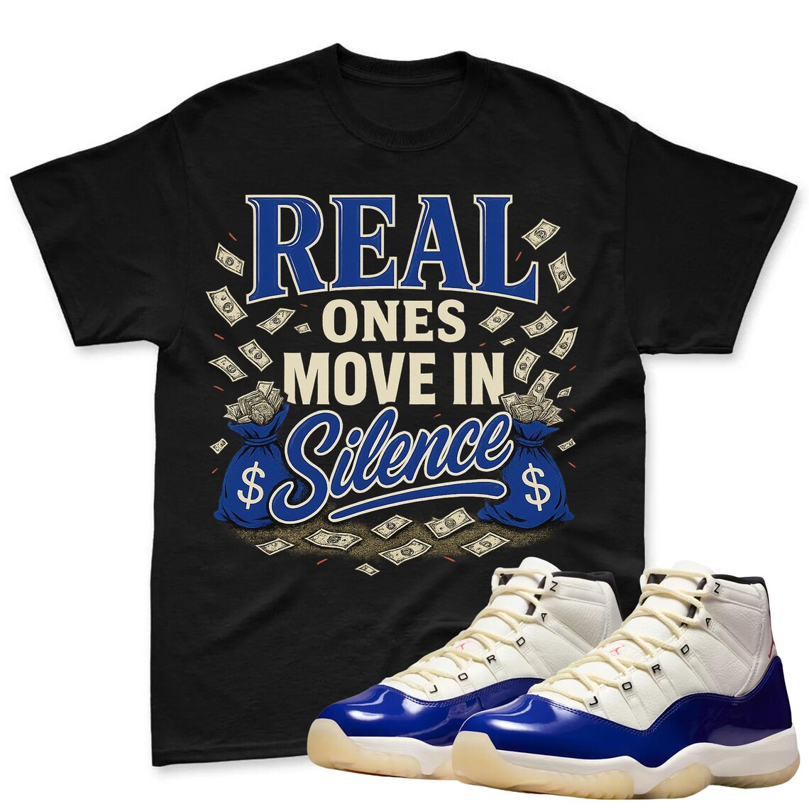 Real Ones Shirt To Match Jordan 11 Rare Air Sneaker - 11 Rare Air Sneaker Match Shirt