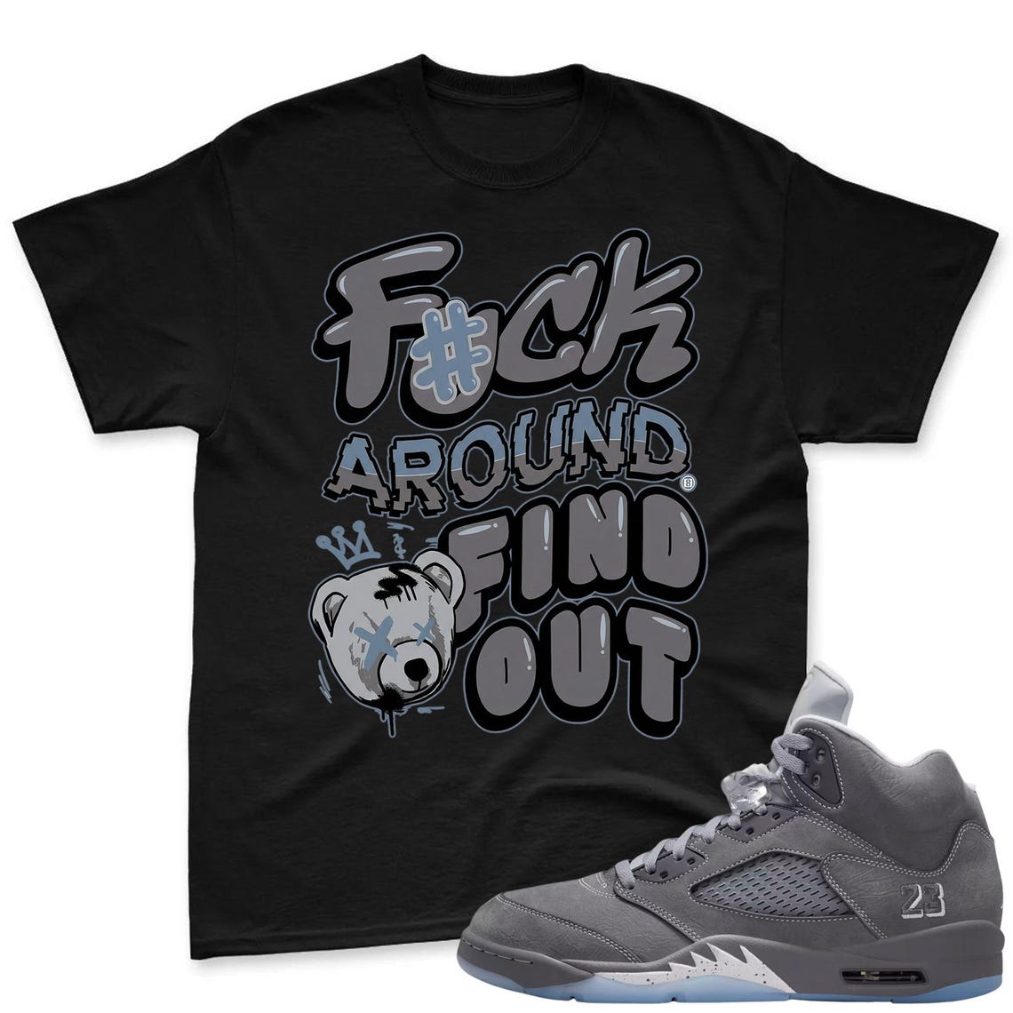 FIND OUT! Shirt To Match Jordan 5 Wolf Grey Sneaker - AJ 5 Wolf Grey Sneaker Match Shirt