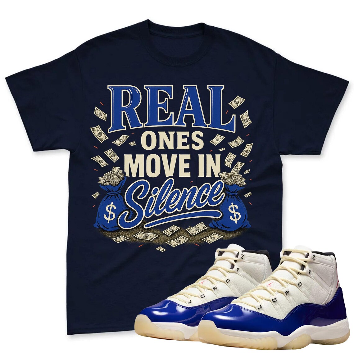 Real Ones Shirt To Match Jordan 11 Rare Air Sneaker - 11 Rare Air Sneaker Match Shirt