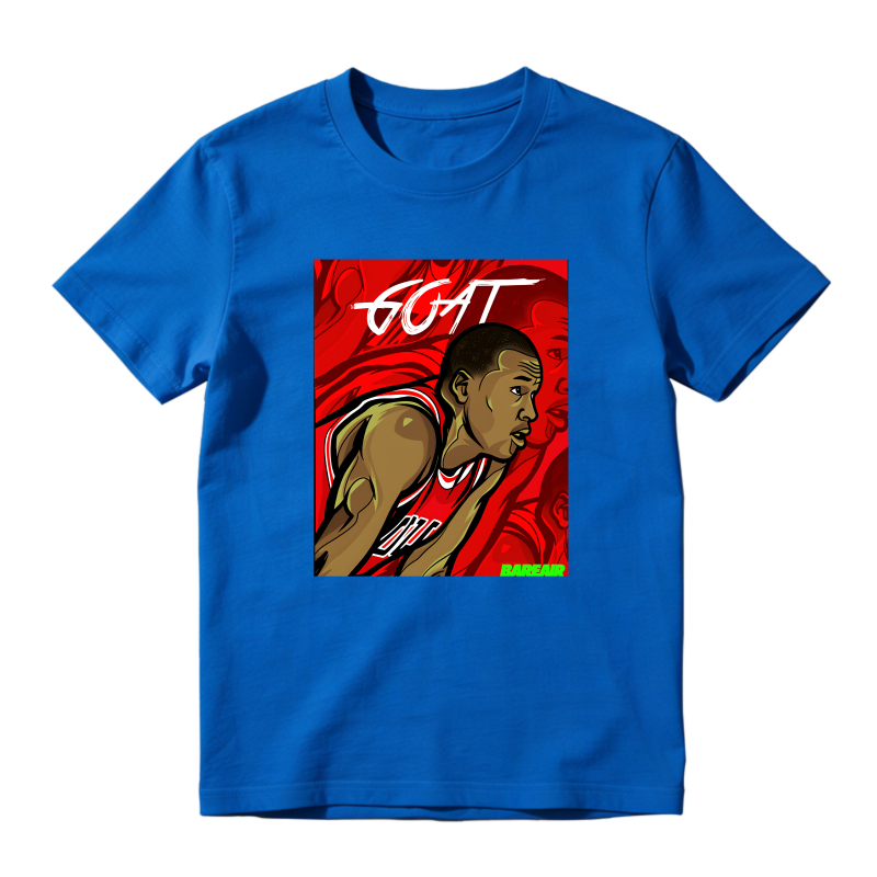 Michael Jordan Goat Art Shirt To Match Air Jordan 13 Chicago - Sneaker Match Shirt