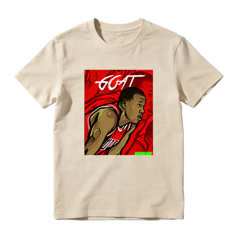 Michael Jordan Goat Art Shirt To Match Air Jordan 13 Chicago - Sneaker Match Shirt