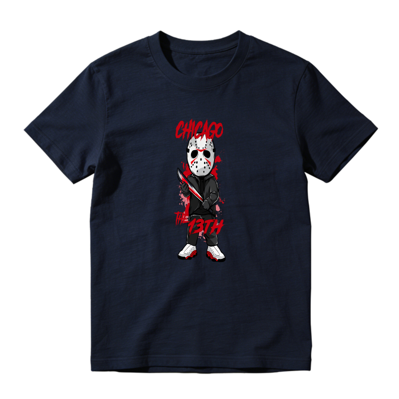 Chicago The 13th Hockey Mask Character Shirt To Match Air Jordan 13 Chicago - Sneaker Match Shirt