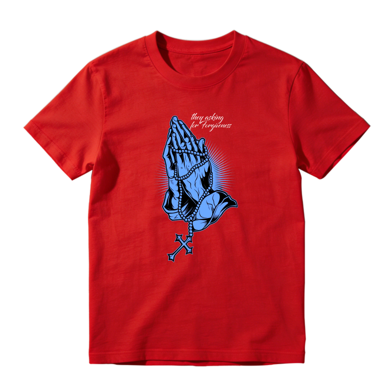 Praying Hands With Rosary And Cross Shirt To Match Jordan 14 Black And University Blue Sneaker Match Shirt
