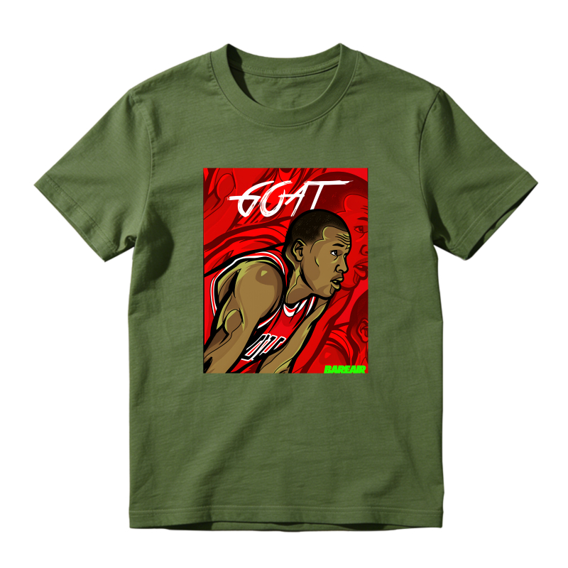 Michael Jordan Goat Art Shirt To Match Air Jordan 13 Chicago - Sneaker Match Shirt