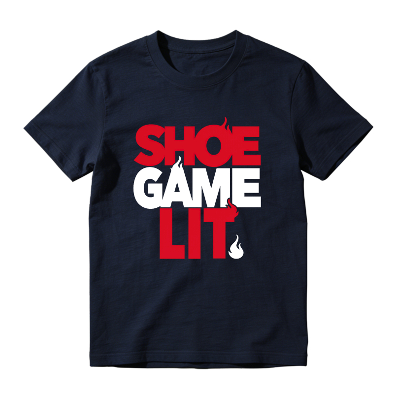 Shoe Game Lit Shirt To Match Air Jordan 13 Chicago Sneaker Match Shirt
