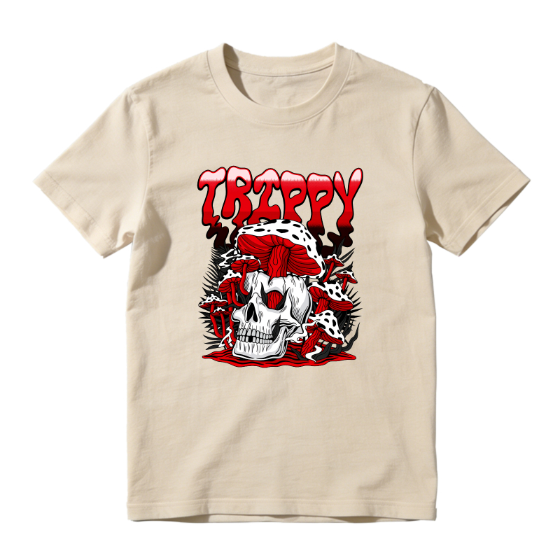 Skull With Red Bow And Trippy Text Shirt To Match Air Jordan 13 Chicago - Sneaker Match Shirt