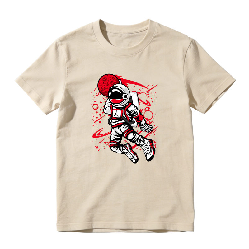 Astronaut With Red Planet And Space Elements Shirt To Match Air Jordan 13 Chicago - Sneaker Match Shirt