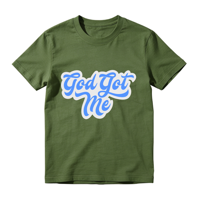 God Got Me Shirt To Match Jordan 14 Black And University Blue Sneaker Match Shirt
