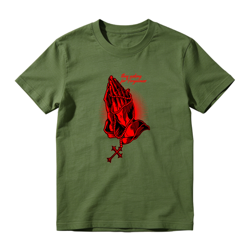 Praying Hands With Rosary And Cross Shirt To Match Air Jordan 13 Chicago - Sneaker Match Shirt