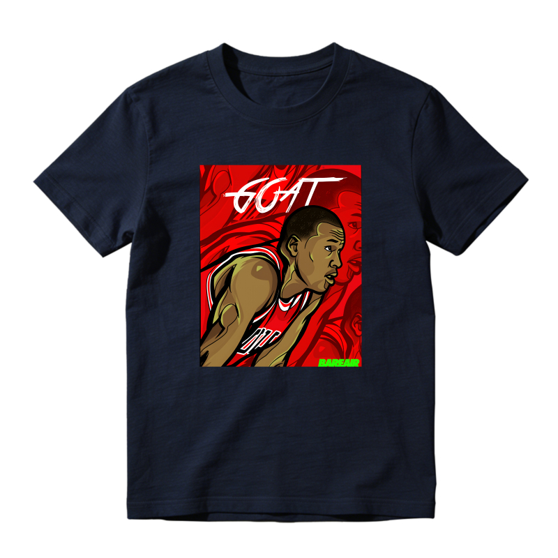 Michael Jordan Goat Art Shirt To Match Air Jordan 13 Chicago - Sneaker Match Shirt