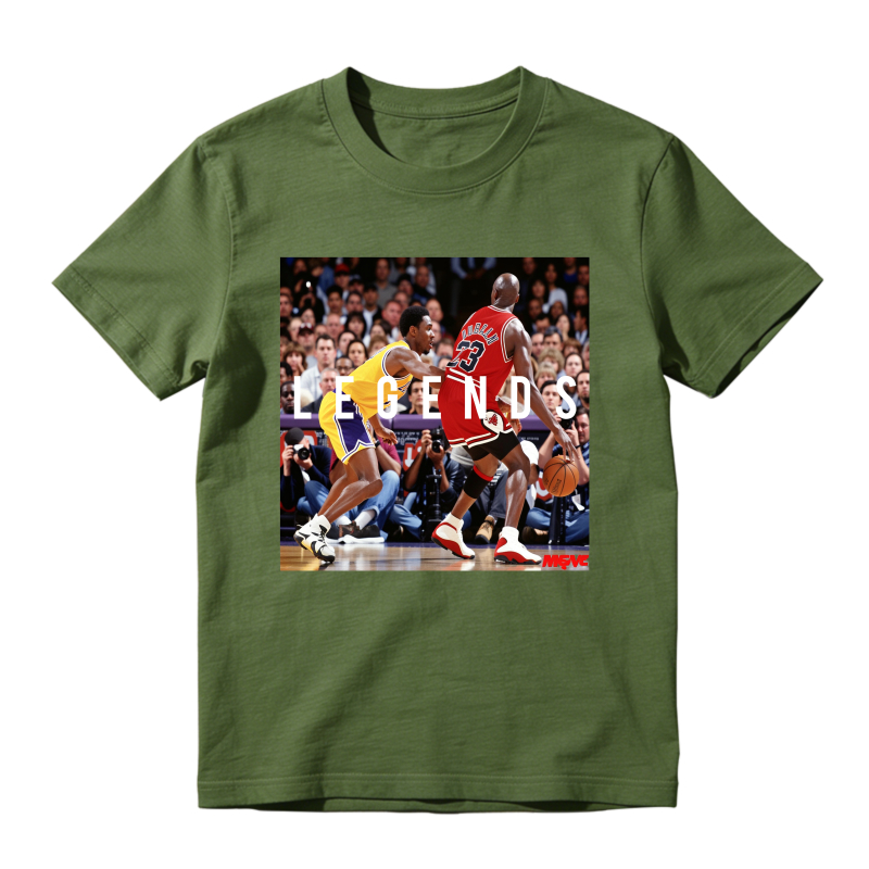 Legends Basketball Players In Action Shirt To Match Air Jordan 13 Chicago - Sneaker Match Shirt