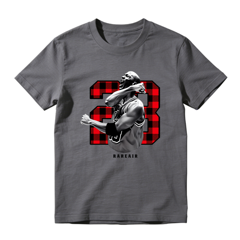Michael Jordan Number 23 Plaid Design Shirt To Match Air Jordan 13 Chicago - Sneaker Match Shirt