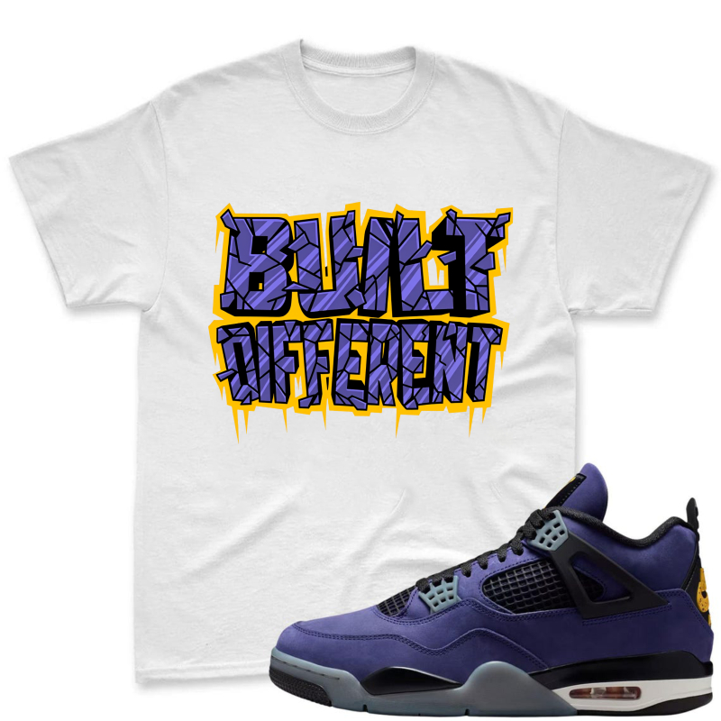 Bold Different Shirt To Match Jordan 4 Lakers Imperial Purple Sneaker Match Shirt