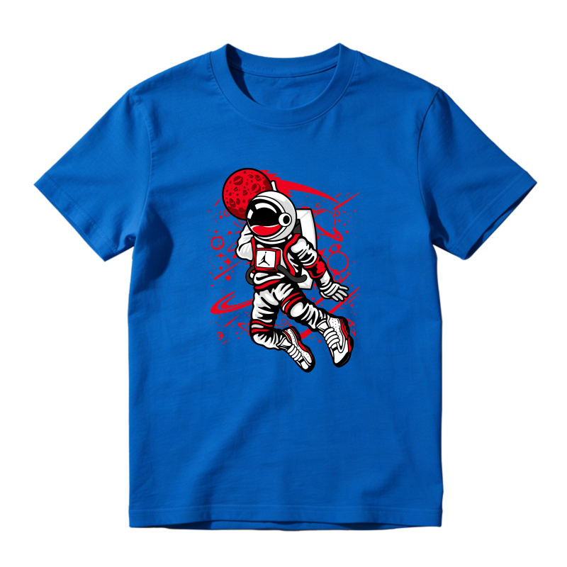 Astronaut With Red Planet And Space Elements Shirt To Match Air Jordan 13 Chicago - Sneaker Match Shirt