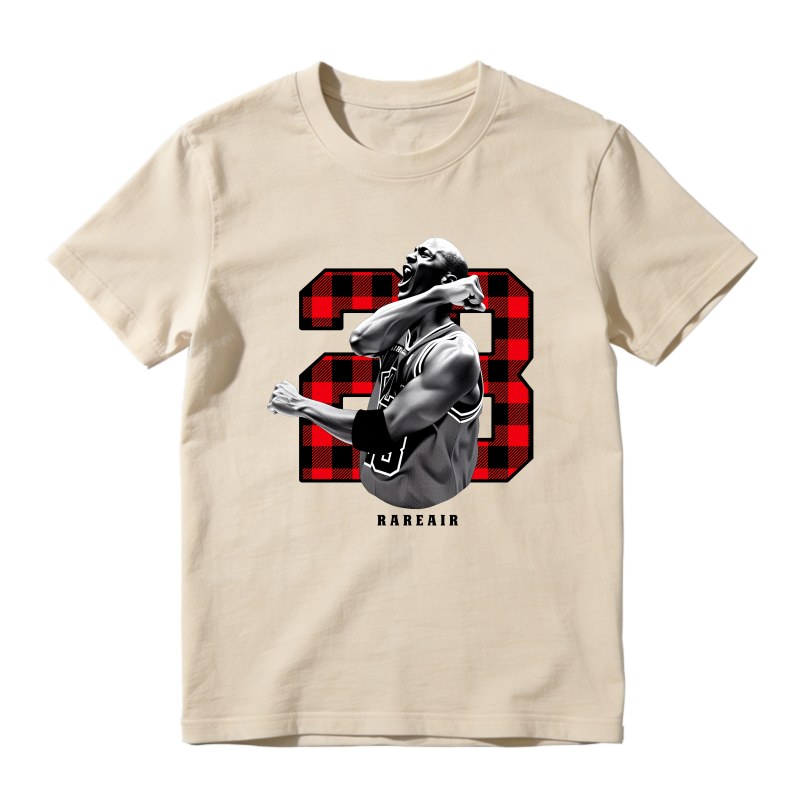 Michael Jordan Number 23 Plaid Design Shirt To Match Air Jordan 13 Chicago - Sneaker Match Shirt