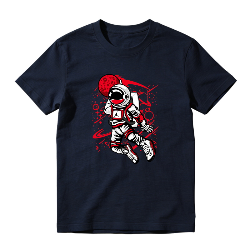 Astronaut With Red Planet And Space Elements Shirt To Match Air Jordan 13 Chicago - Sneaker Match Shirt
