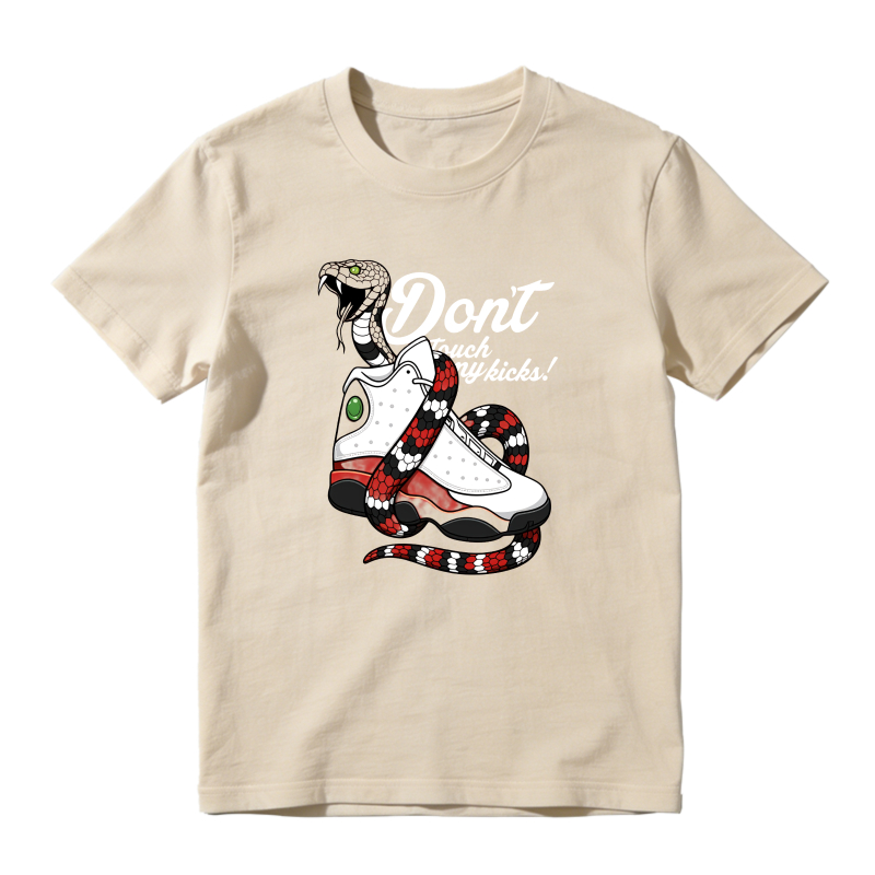 Snake And Sneaker Design Shirt To Match Air Jordan 13 Chicago - Sneaker Match Shirt