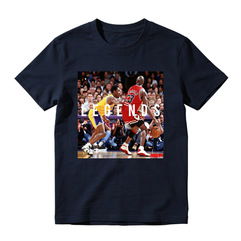 Legends Basketball Players In Action Shirt To Match Air Jordan 13 Chicago - Sneaker Match Shirt