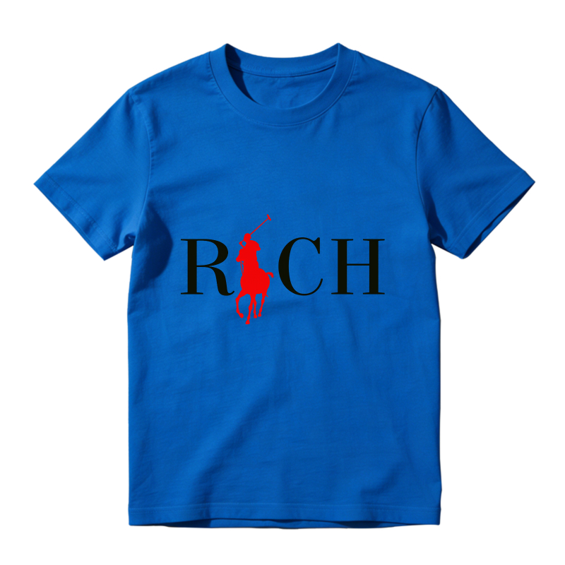 Roch Horse Logo Shirt To Match Air Jordan 13 Chicago Sneaker Match Shirt