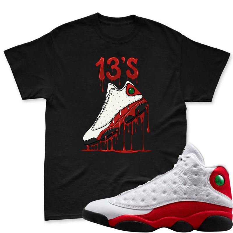 Air Jordan 13 Chicago Sneaker Design Shirt To Match Air Jordan 13 Chicago - Sneaker Match Shirt
