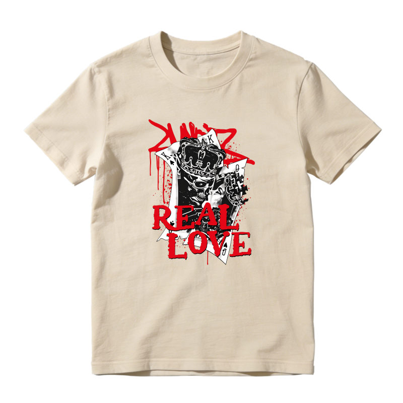 Crown And Real Love Graphic Shirt To Match Air Jordan 13 Chicago - Sneaker Match Shirt