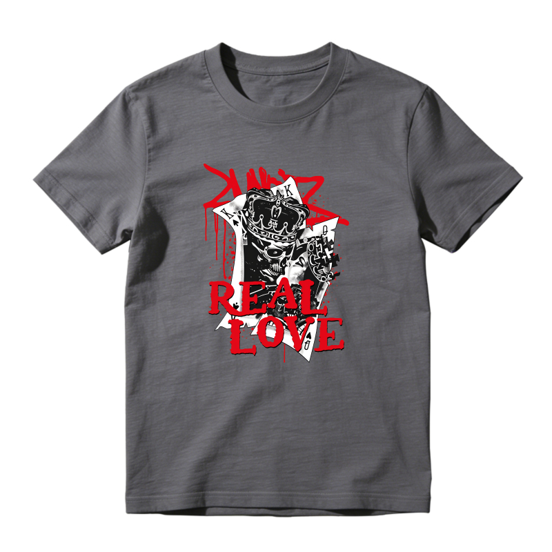 Crown And Real Love Graphic Shirt To Match Air Jordan 13 Chicago - Sneaker Match Shirt
