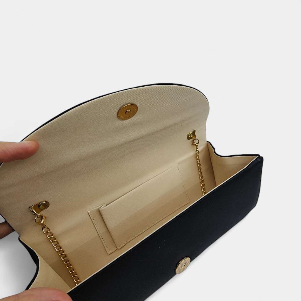 Vintage Floral Embroidered Women's Silk Clutch & Evening Bag