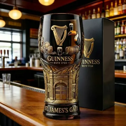 🔥Limited Edition🎁-🍻 The Guinness 1759 Heritage Pint Glass - Toucan Edition