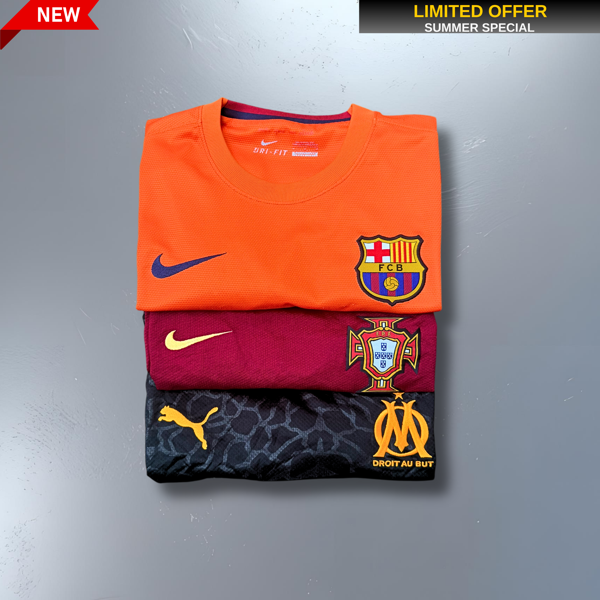 Vintage Trikot Box (1-3 Trikots)