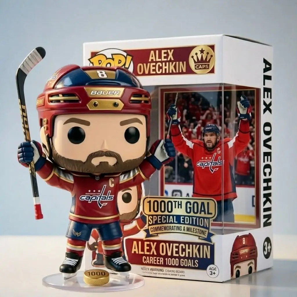 Alex Ovechkin: 1000th Career Goal "Millennium Milestone" Special Edition Pop!