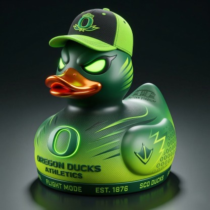 Oregon Ducks “Flight Mode” Collector Duck – Limited Edition