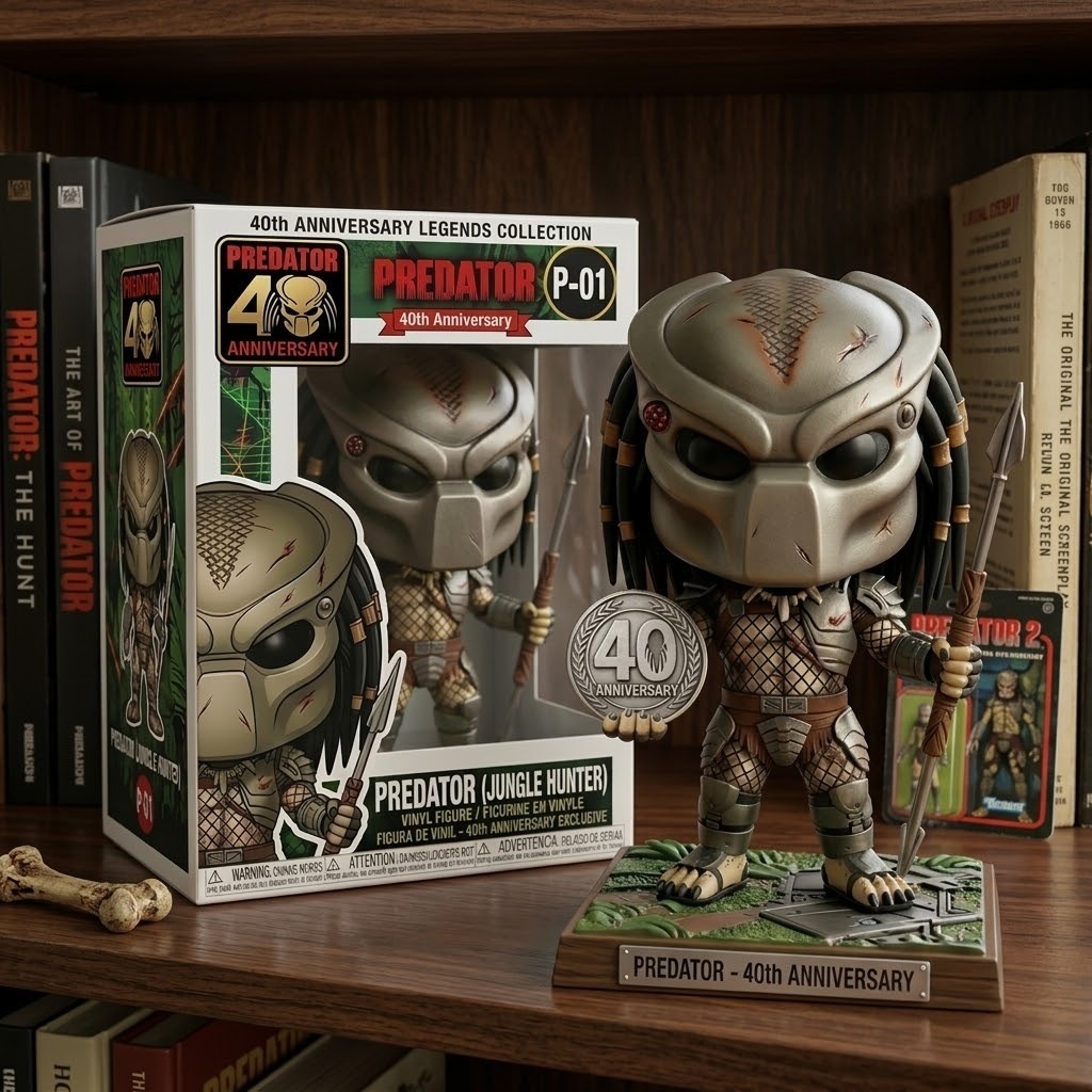 Predator Jungle Hunter 40th Anniversary Collectible Figure