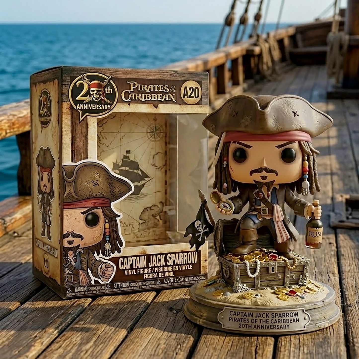 Pirates of the Caribbean 20th Anniversary Pop！Figure（2006-2026）
