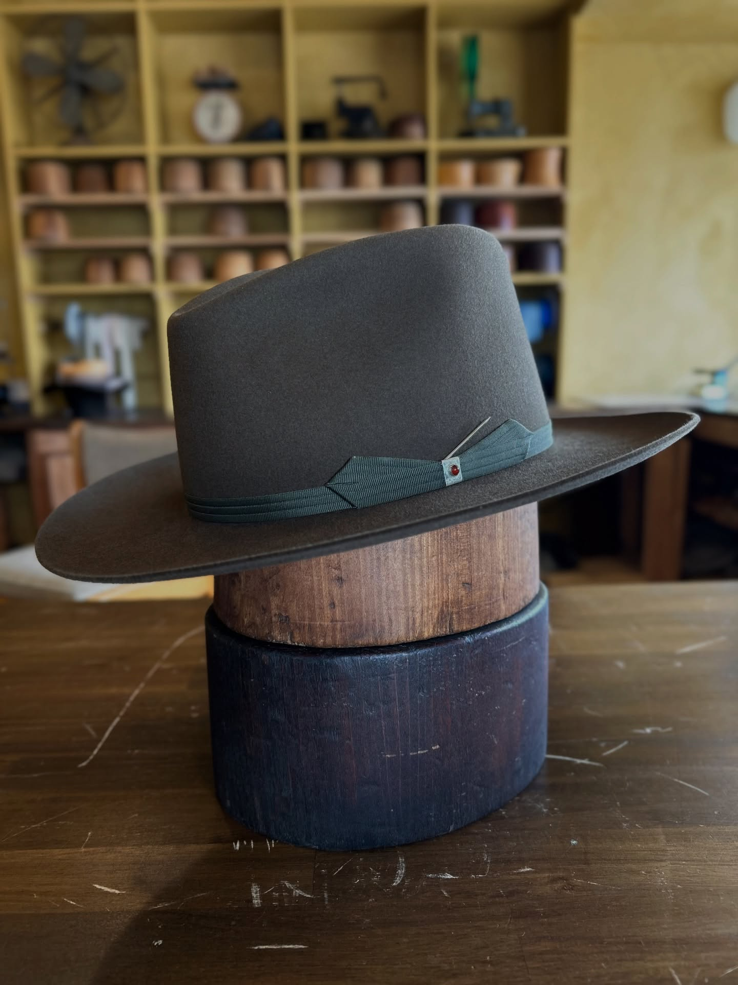 Pecan Feather Fedora