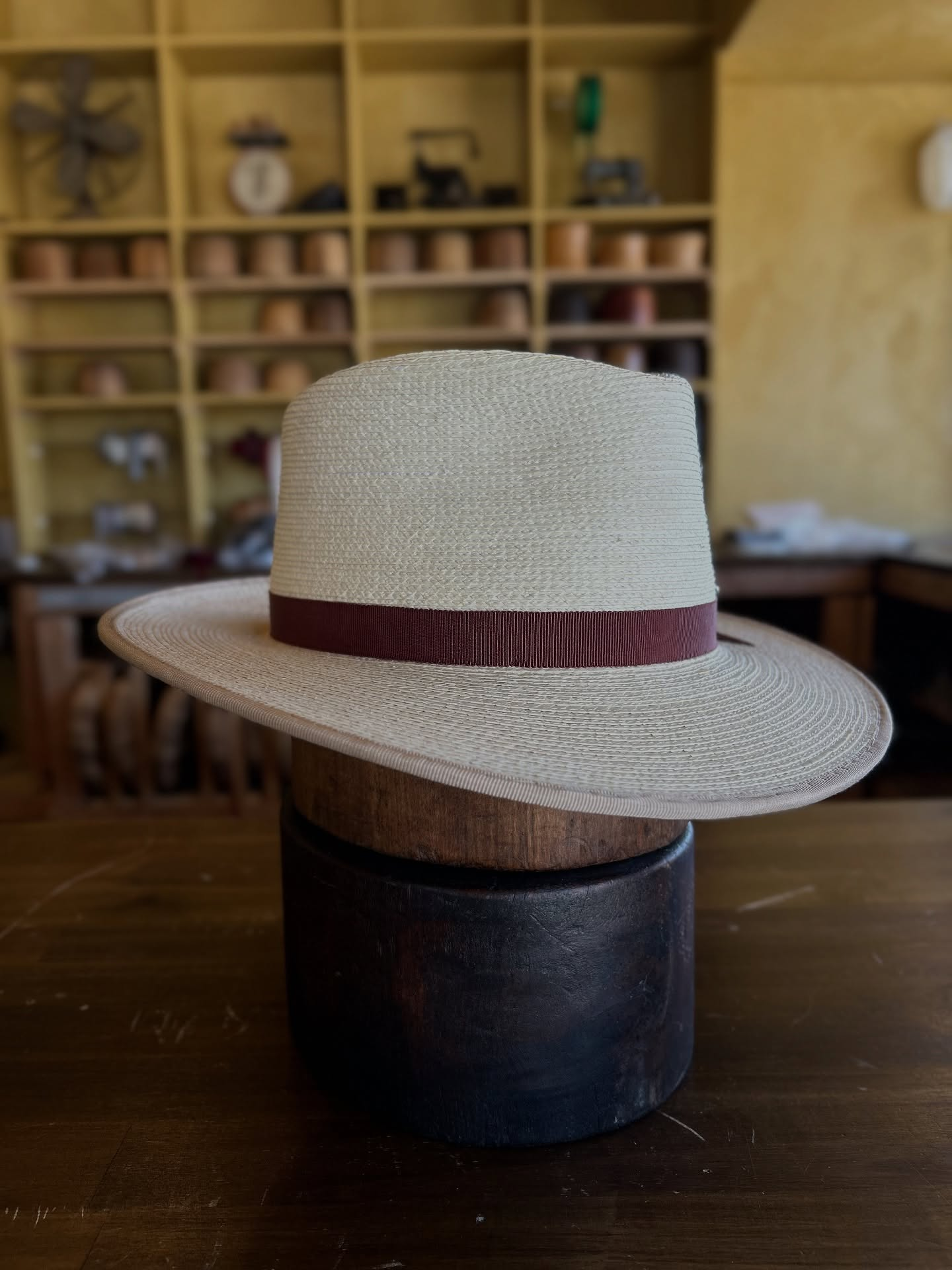 Sierra Dune – Handwoven Straw Boater