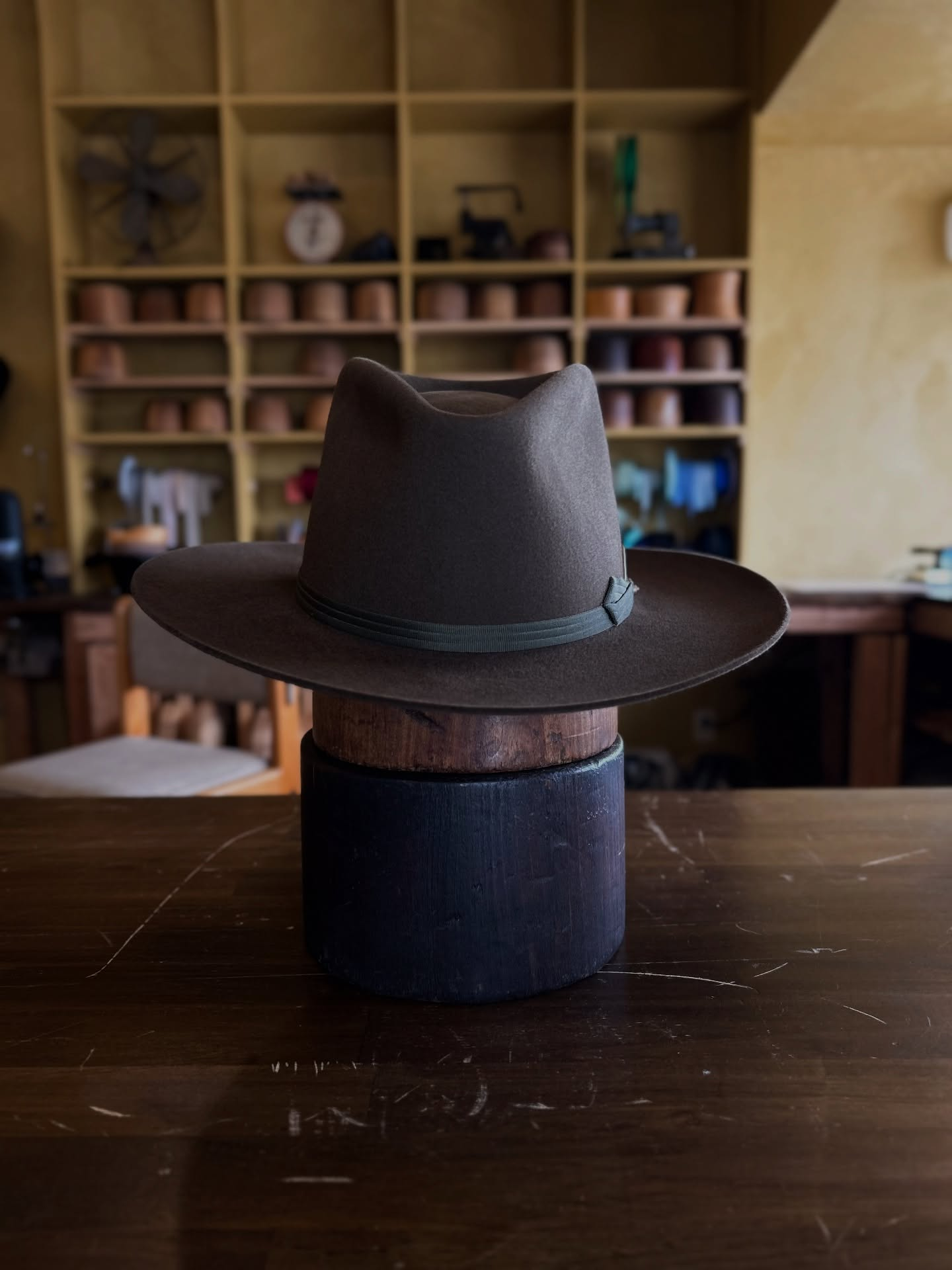 Pecan Feather Fedora