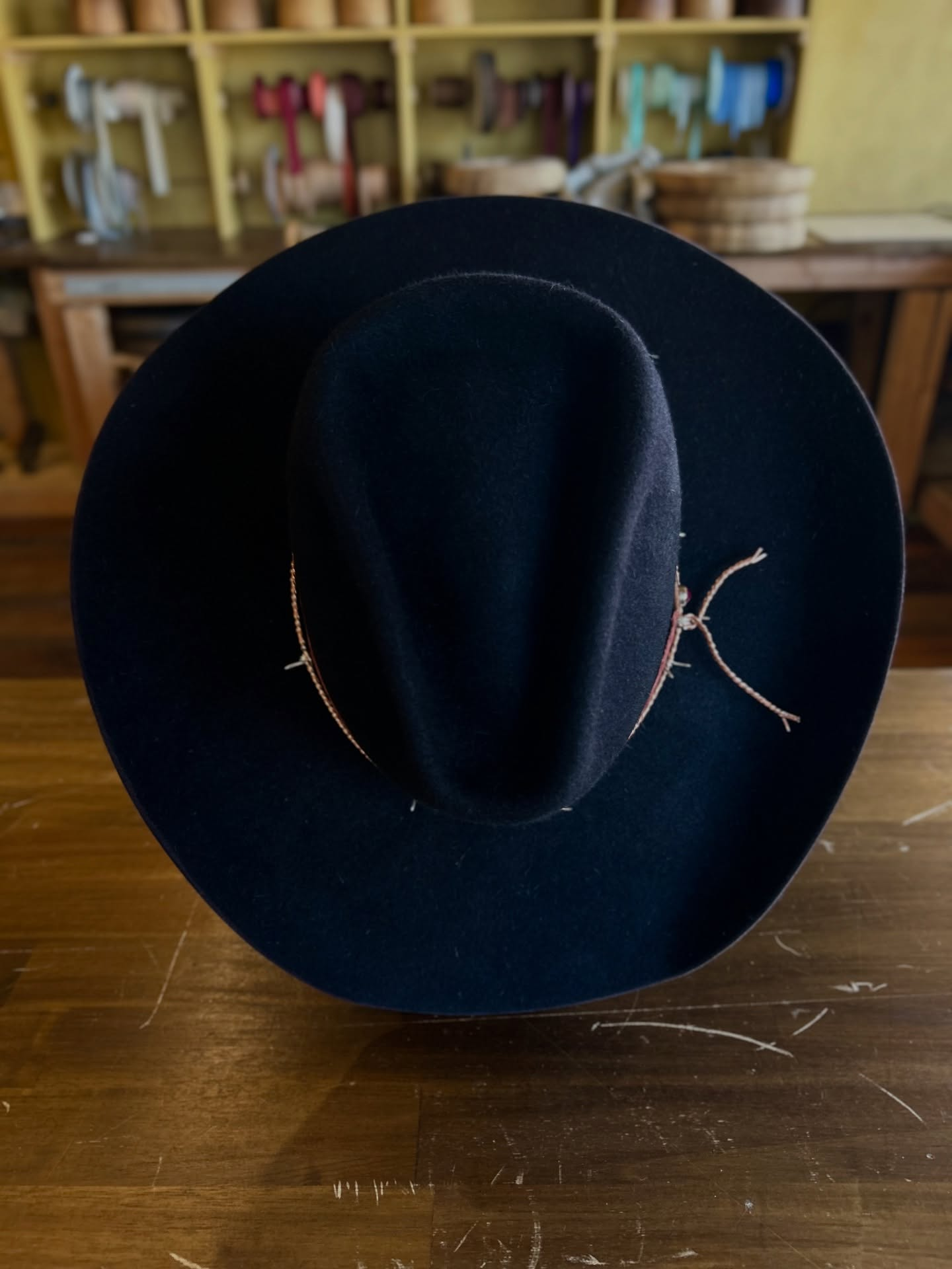 Crimson Outlaw – Black Cherry Beaver Hat