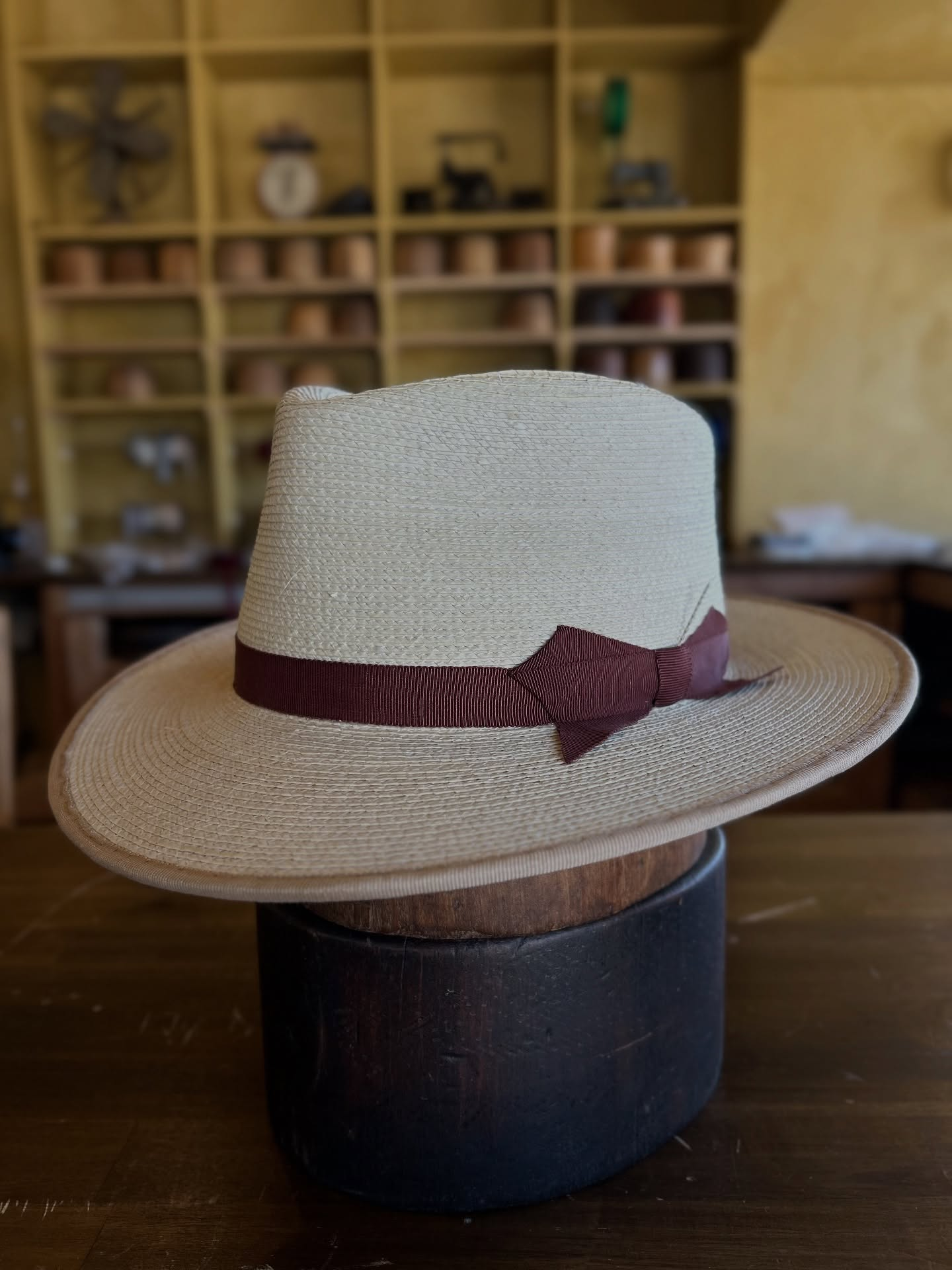 Sierra Dune – Handwoven Straw Boater
