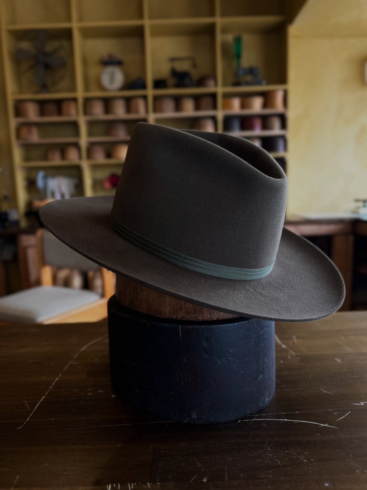 Pecan Feather Fedora