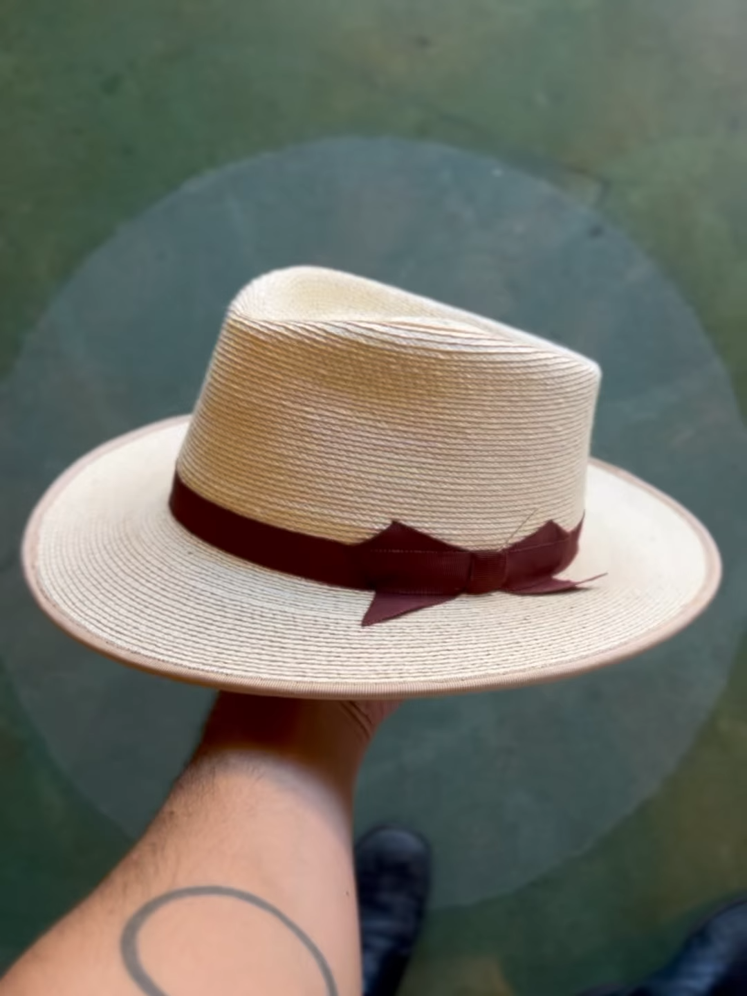 Sierra Dune – Handwoven Straw Boater