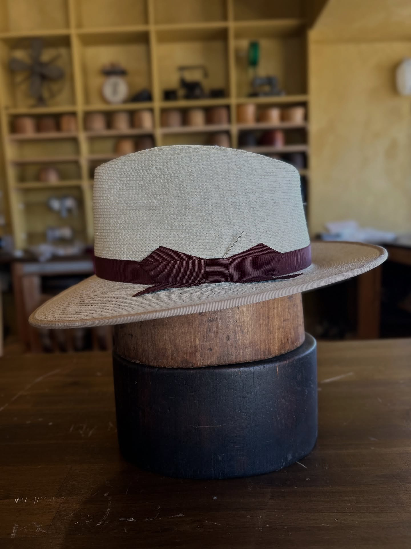 Sierra Dune – Handwoven Straw Boater