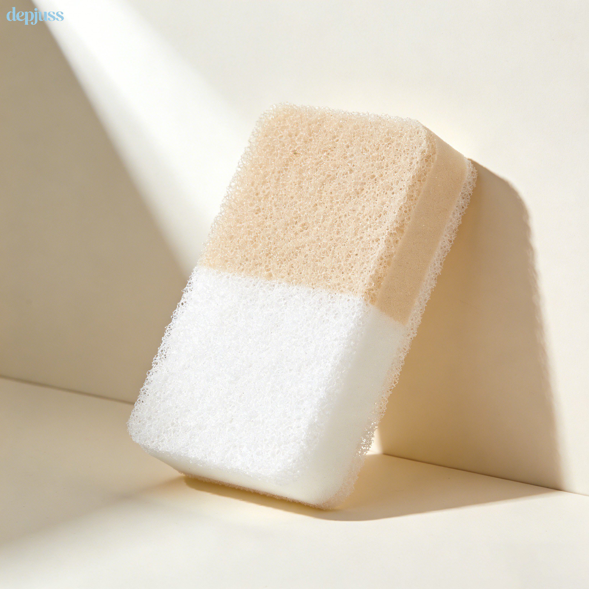 Multi-purpose scrub sponges for dishes and surfaces